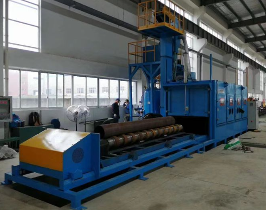 汕头喷砂机在管道除锈中的现场施工应用