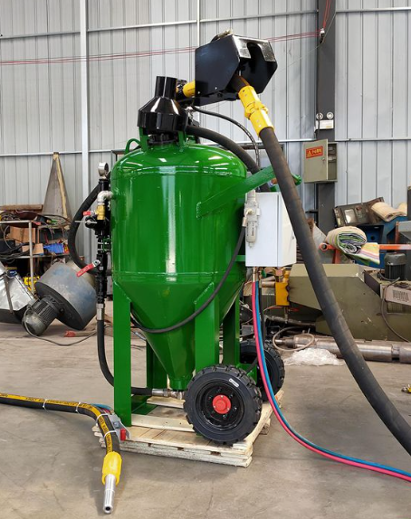 汕头移动式喷砂机 户外施工效率翻倍