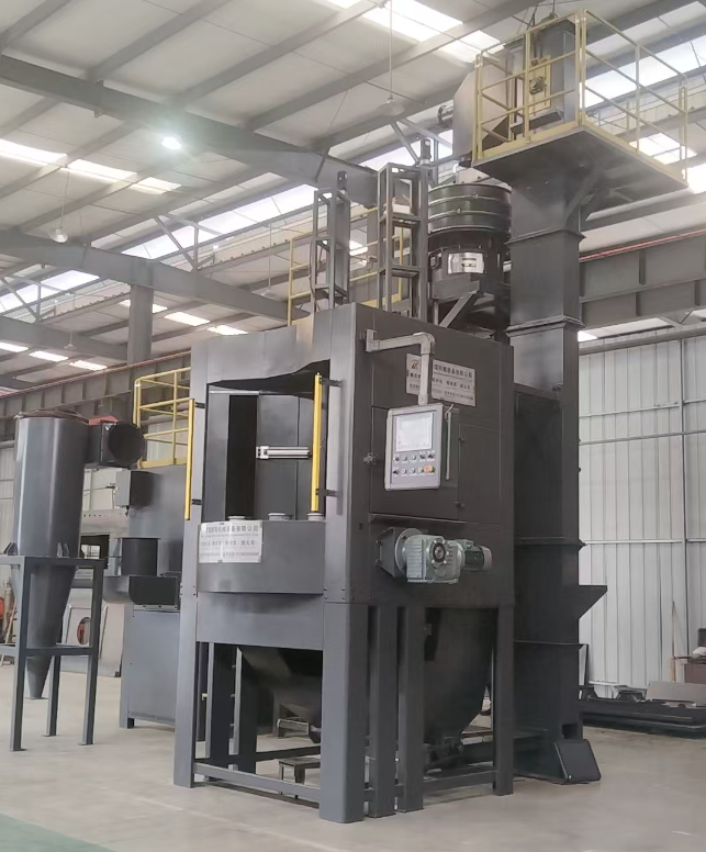 汕头转盘式喷砂机 提升圆形工件处理效率